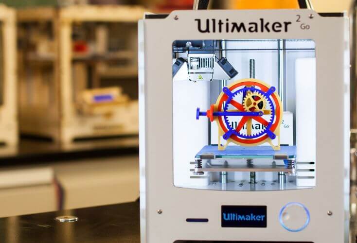 Lessons using 3D printer Ultimaker