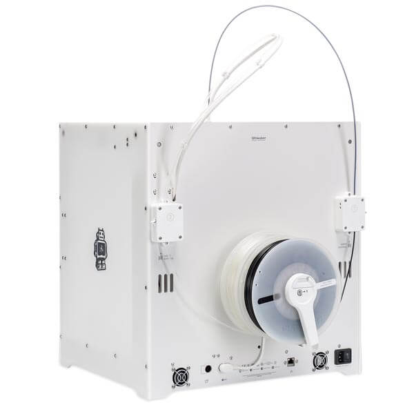 Ultimaker S5 3D printer with filament